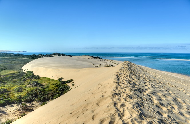 Kruger National park en Tofo Beach